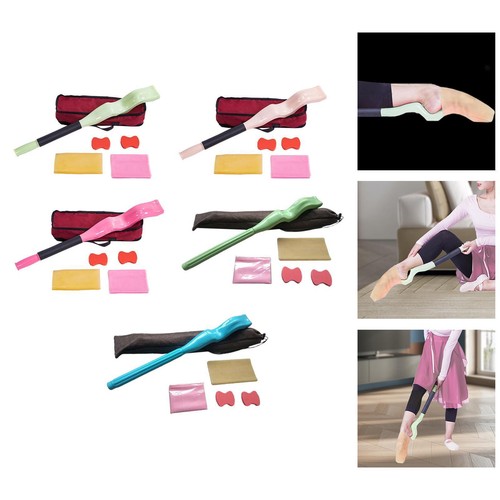 Étireur De Pied De Ballet – Portable 71 X 7,5 X 7,5 Cm, Avec Sangle Et Bande élastique, Pour Danseurs Et Gymnastes
