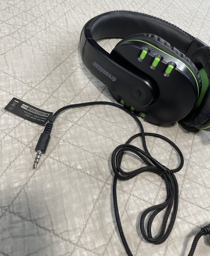 dreamGEAR Gaming Headset (Black/Green) - Picture 14 of 14