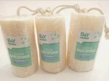3x Natural Loofah Luffa Exfoliating Bath Body Shower Sponge Scrubber Rope B4Y