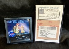 NASA Columbia Space Shuttle Authentic Semiconductors framed