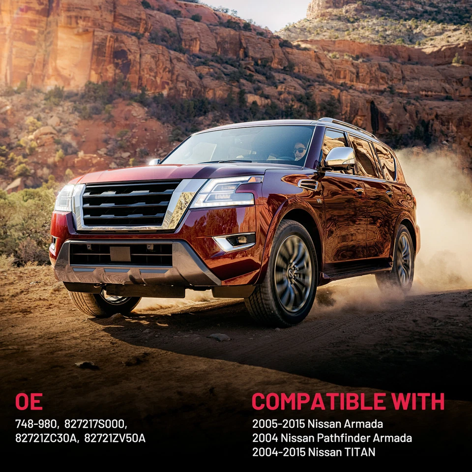 Power Window Regulator W/ Motor For 2004-2015 Nissan Pathfinder Armada Rear Left — 第 4/4 张图片