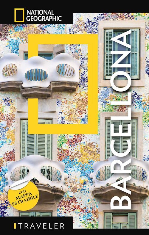 BARCELLONA GUIDA NATIONAL GEOGRAPHIC 2024 CON MAPPA ESTRAIBILE  - AA.VV. - White
