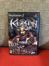 Kessen PlayStation 2 PS2 - black label w/manual