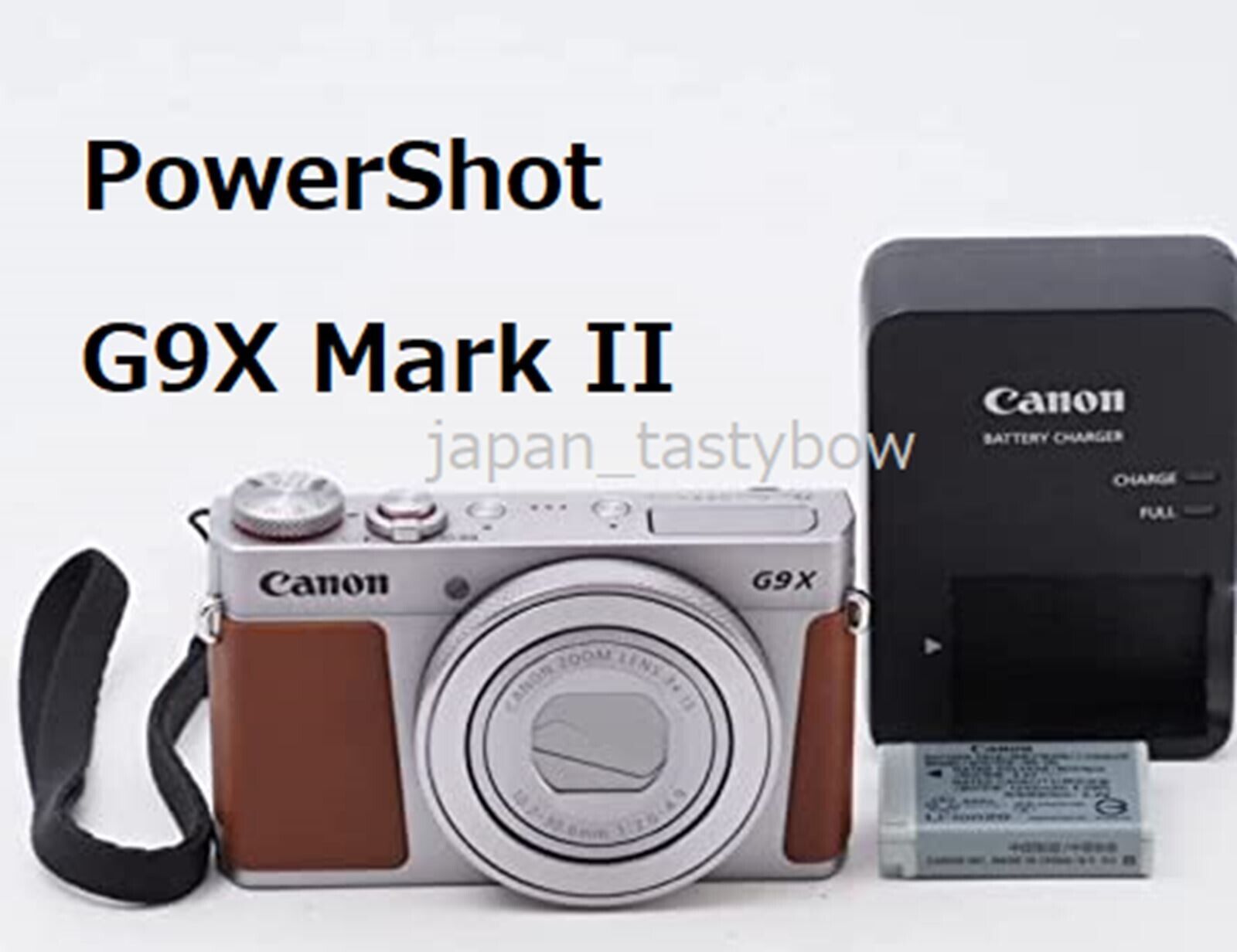 Canon PowerShot G9X Mark II Digital Camera Silver Used English