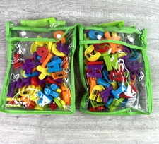 Magnetic Letters and Numbers Learning Children Kids School Educational Pre K
