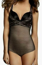 Maidenform Sexy Shaping Wear Your Own Bra Bodybriefer DM2003 Size Large 12-14