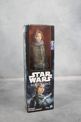 Star Wars Rouge One Disney Hasbro Sergeant Jyn Erso (Jedha)2016 Actionfigur Neu