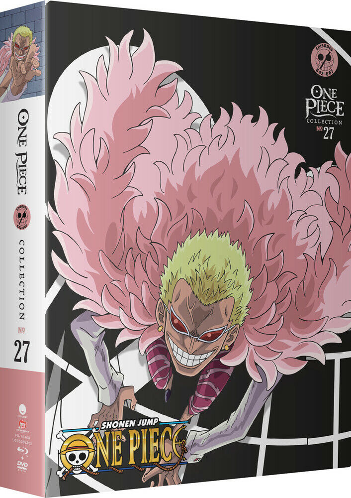 One Piece Collection 27 BLURAY/DVD SET (Eps # 642-667) (Uncut)