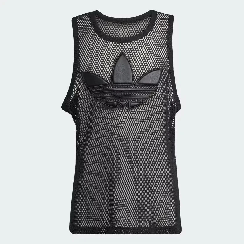 adidas x Jeremy Scott mesh Tank Top Shirt Black JY2020 Japan