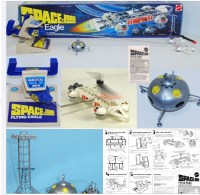 SPACE 1999 1 MATTEL* ULTRA RARE Vintage Parts Only from SPACE 1999