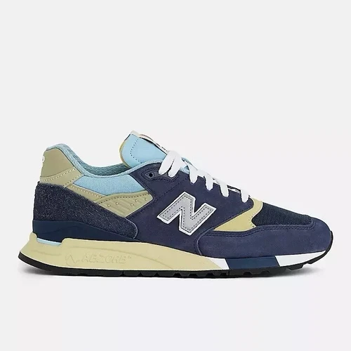 New Balance 998 Made in USA MiUSA Navy Chrome Blue U998CB Mens Size