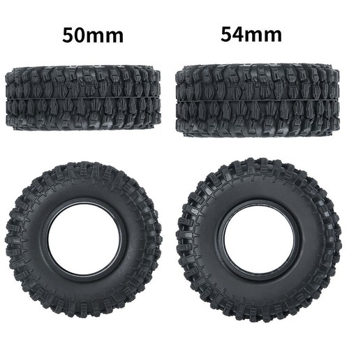 1.0'' Tires & Beadlock Wheel Rims for 1/24 RC Crawler Car Axial SCX24 Model Car - Picture 42 of 60