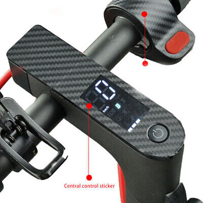 Waterproof Electric Scooter Resin Sticker Film For Xiaomi M365 Pro 13.3cm*3.2cm 