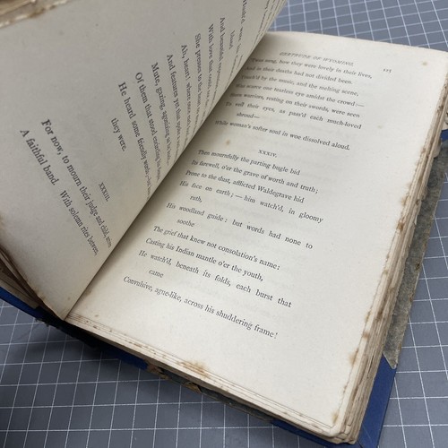 ORIGINAL RETRO Book Hardcover Poetical Works Thomas Campbell Cafe - Picture 6 of 6