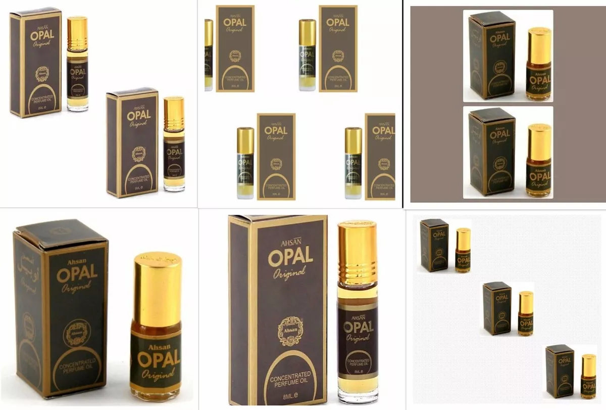 Ahsan Opal Original Attar Perfume Oil Alcohol Free from India 3ml 8ml free Ship