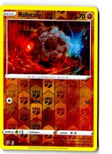 Rolycoly [Reverse Holo] #105 Prices | Pokemon Rebel Clash | Pokemon Cards