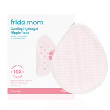 Frida Mom Nursing Pads, Cooling Hydrogel Nipple Pads for Pack of 1 , white