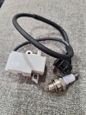 IGNITION COIL AND SPARK PLUG FOR A MAKITA CHAINSAW AND POWER CUTTER EK7301 New