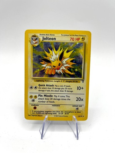 Pokemon Card Jolteon Legendary Collection 14/110 Holo Rare Good English
