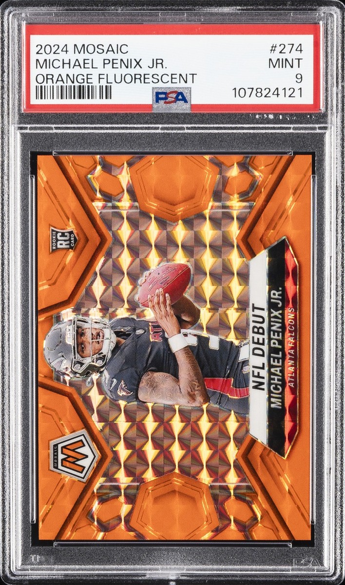 2024 Panini Mosaic - NFL Debut Michael Penix Jr. #274 Orange