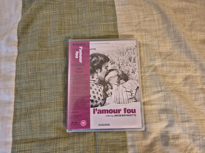 L'amour Fou Limited Edition w/Booklet Region B Blu-Ray Radiance Films Brand New