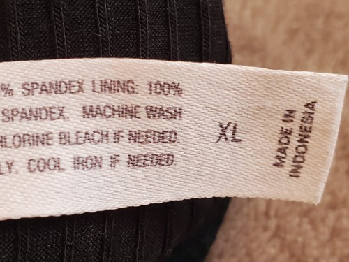 Auden Women Bra XL Extra Large Black Full Coverage Pullover - 第 4/10 張圖片