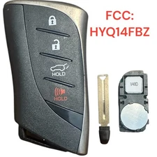 Replacement for 2020 2021 LEXUS ES250 ES350 REMOTE SMART KEY FOB HYQ14FBZ 3410