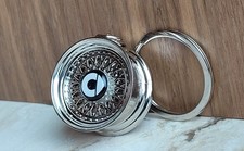 Smart Custom Silver Rim, BBS, JR9, Deep Dish Alloy Keyring, Roadster,ForTwo,
