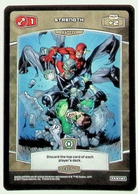 2017 PANINI METAX GREEN LANTERN #C33-GL STRENGTH COMMON NM-MT