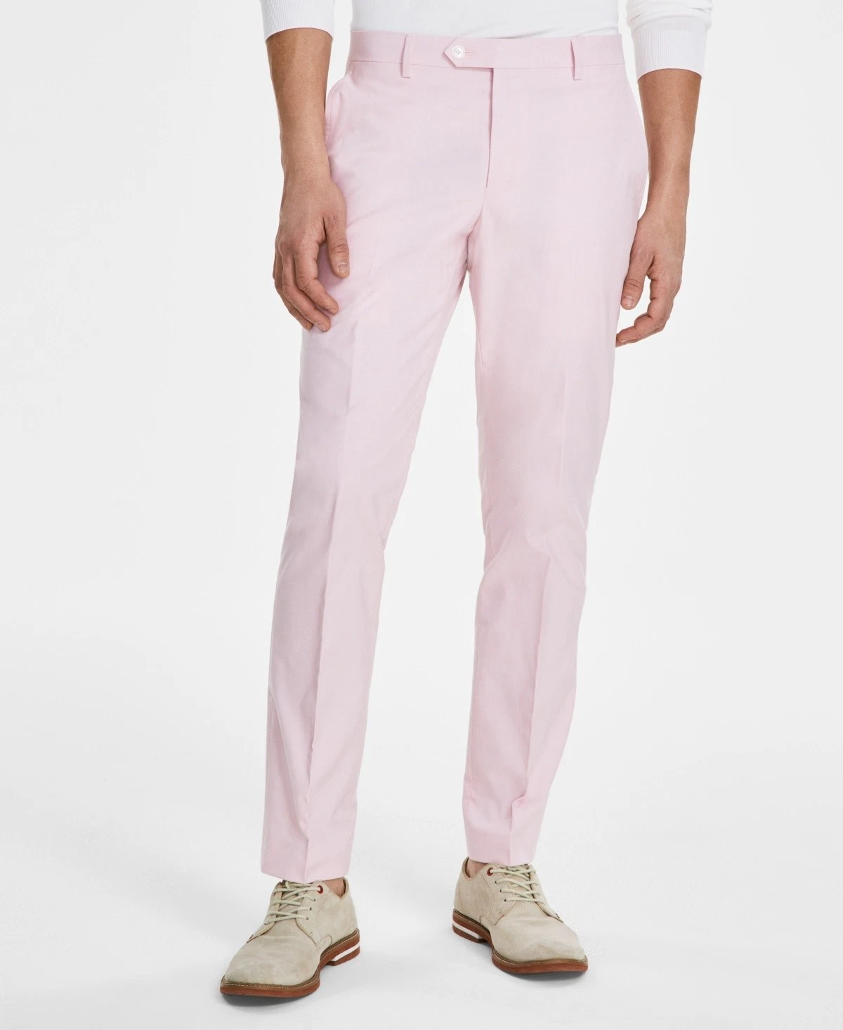 Tommy Hilfiger Mens Modern fit Dress Pants 40 / 34 Pink Solid Stretch
Opens in a new window or tab