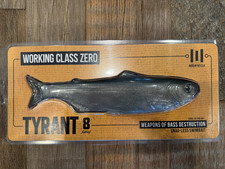 Working Class Zero Tyrant 8 Swimbait with Headcase CRAZY BASS NEW IN PACKAGE