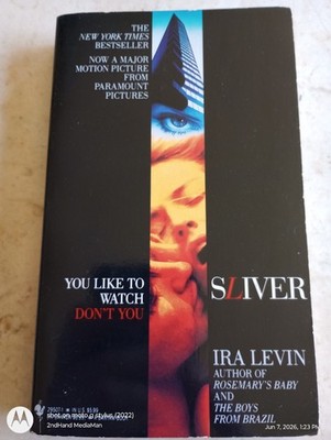 1993 BANTAM 4THpt SLIVER IRA LEVIN PB/PAPERBACK BOOK MOVIE TIE IN