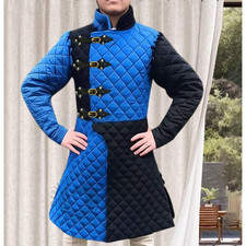 Medieval Viking Gambeson: Padded Cotton Armor Aketon - SCA LARP Costume