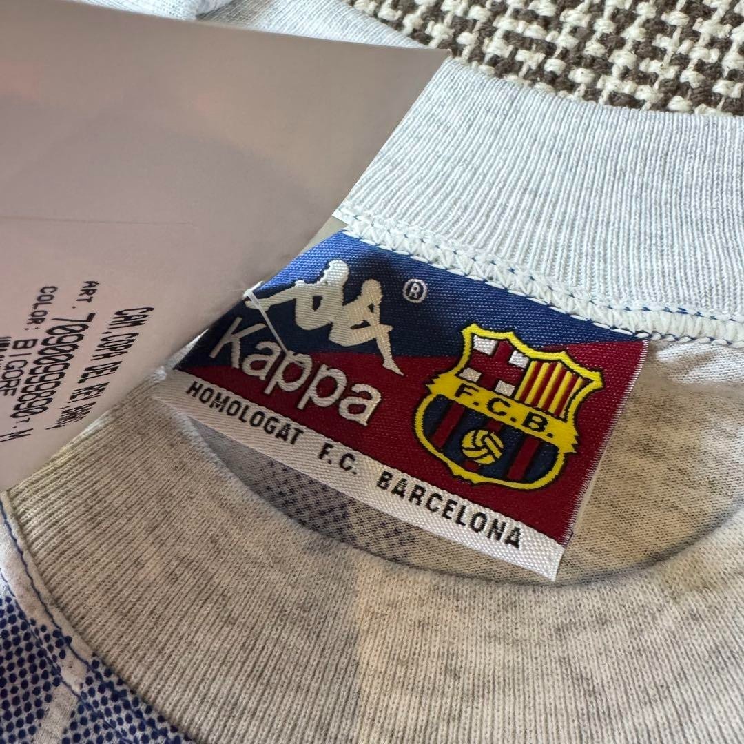 【新品・タグ付き】 FCバルセロナ ９６／９７ コパデルレイ優勝記念モデル FC Barcelona 96/97 Copa del Rey Commemorative M Jersey New with