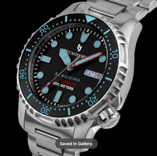 Tecnotempo • SEADIVING • Automatic • Ltd. Edition • 40mm Seiko Nh36 41H • 30ATM - Picture 5 of 8