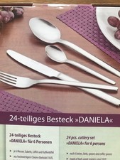 Esmeyer 24-teiliges Besteck "Daniela“ für 6 Personen aus Edelstahl 18/0 NEU+OVP