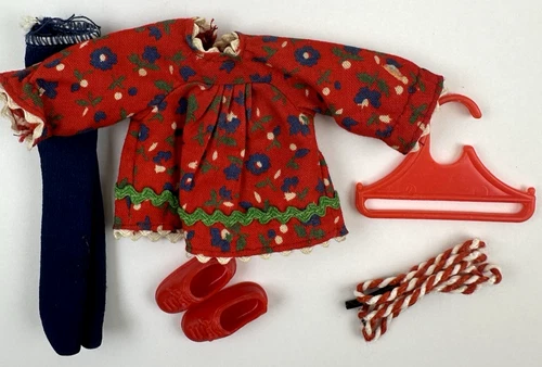 VINTAGE 1960's MATTEL BARBIE TUTTI SKIPPIN ROPE #3604 OUTFIT