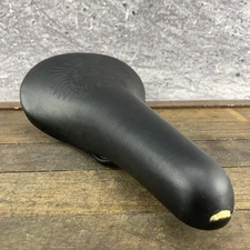 SE Bikes BMX Bike Seat Embossed Phoenix Eagle Saddle Black Cruiser Logo Cut