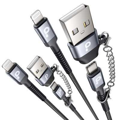 USB to Lightning Cable Fast Charging, [Apple MFi Certified] 2Pack 6ft iPhone ...