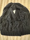 Women Black Knit Beanie — photo 3