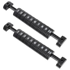 2 Pcs Plastic Game Scorekeepers Football Table Scoring Indicator Counters