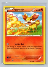 Fennekin 11/124 Fates Collide Common NM Pokemon TCG