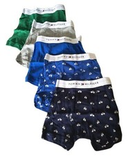 Tommy Hilfiger Boy's Boxer Briefs. Multicolor 100 Cotton - 5Pack. Size S