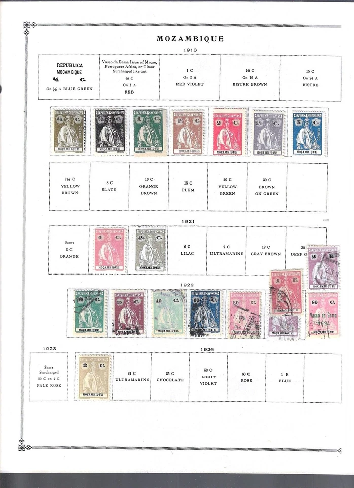 Kenr2: Natal Mozambique & Moz Co. from 18 Vol Scott International Collection - Image 3 of 4