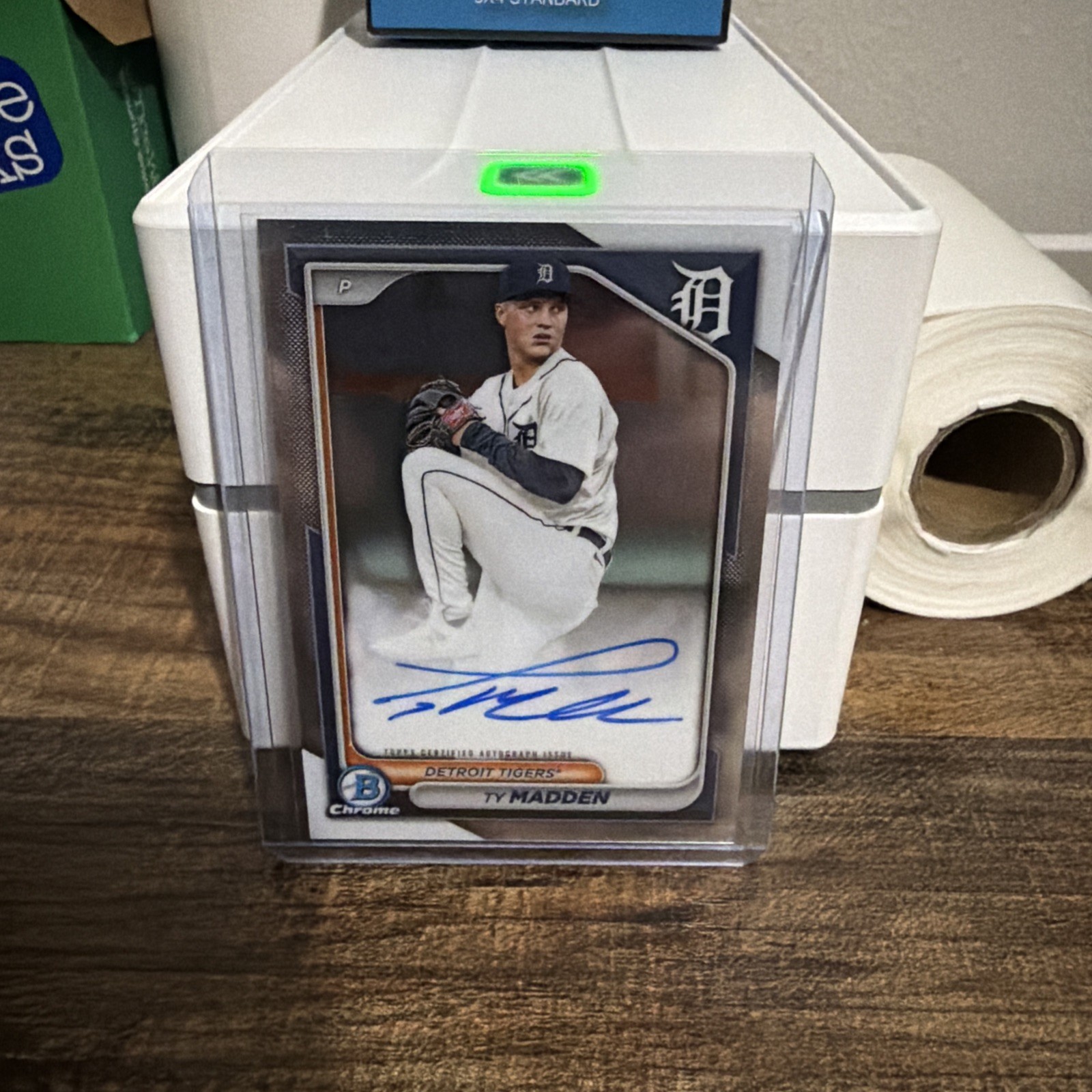 2024 Bowman Chrome - Prospect Autographs Ty Madden #CPA-TM (AU, RC)
