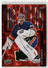 2025-26 Upper Deck #DZ-61 Ilya Sorokin Dazzlers Red