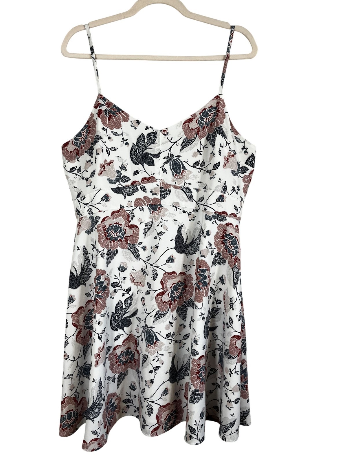 Colorful Floral Tank Mini Dress Pink 12 Boho Indie Festival Cottage Feminine 90s