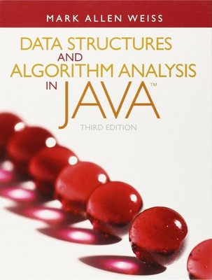 Data Structures and Algorithm Analysis in Java Weiss, Mark hardcover Good