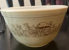 PYREX Forest Fancies 401 Mixing Bowl 1980s Dark cottage core