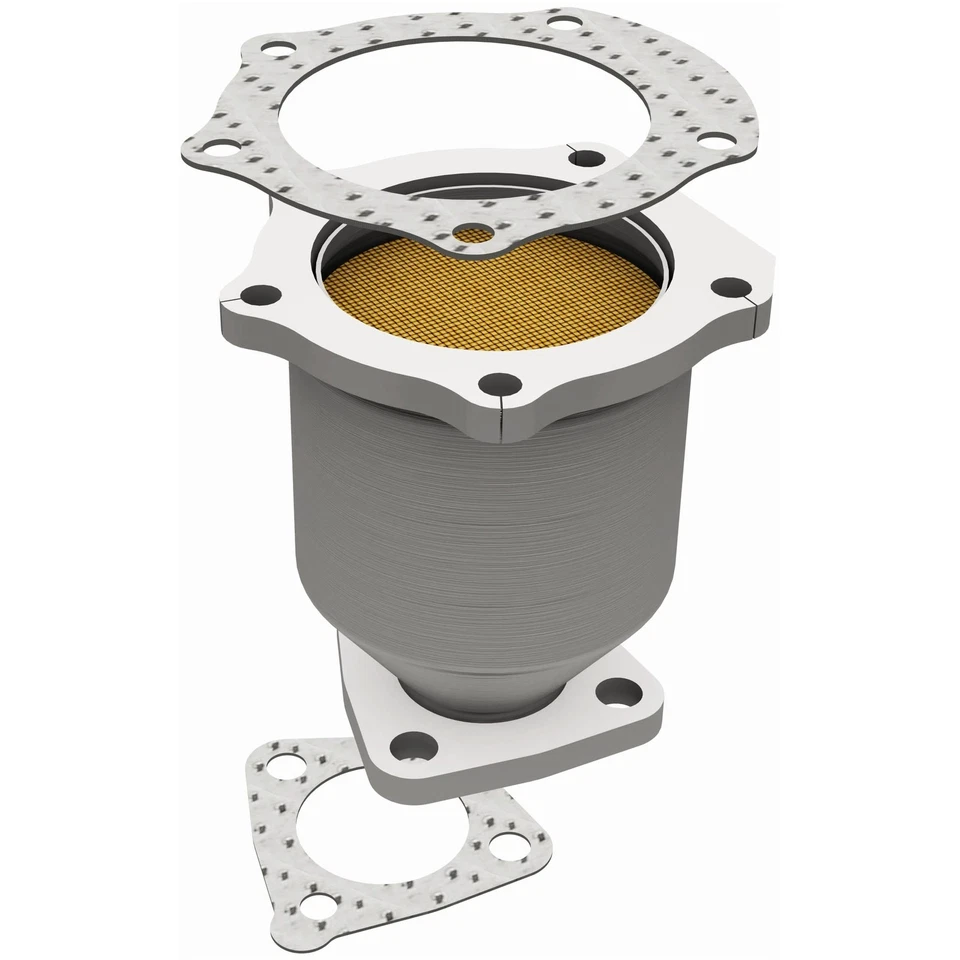 Convertidor catalítico MagnaFlow: EPA, para Kia Sephia 1998-2001, Kia Spectra Foto 3 de 4